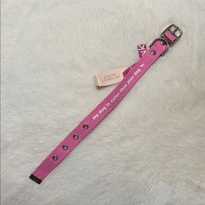 Rare Victoria’s Secret PINK SzSmall Dog Collar HTF